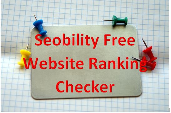 Free Website Ranking Checker – Seobility features and pricing